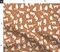 Whimsical Cats Burnt Orange Terracotta Cute Funny Rescue Kitty White Kittens Housecat Custom Printed Fabric by Spoonflower Various Fabrics by the Yard or Fat Quarter